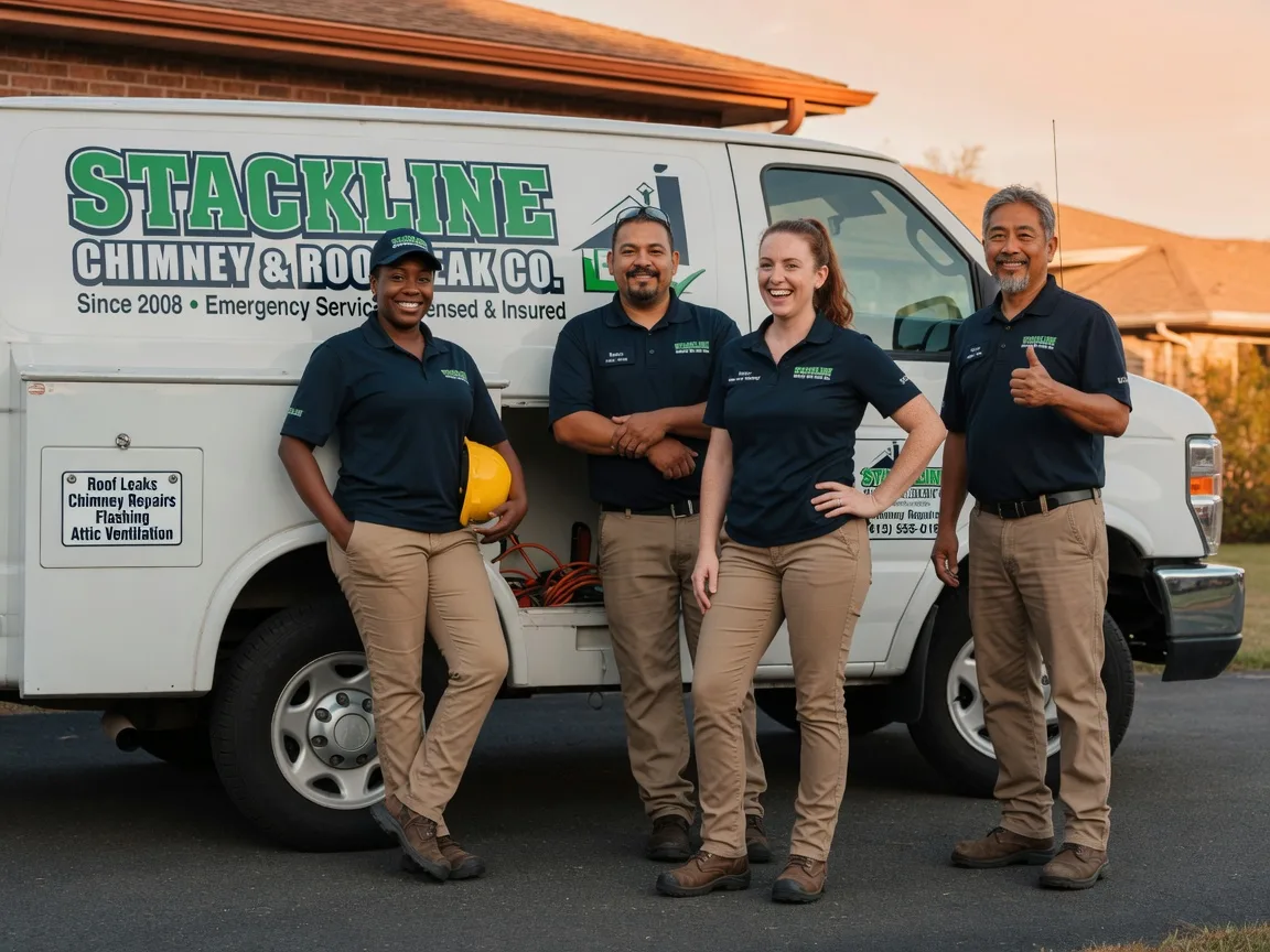Chimney flashing repair company in Hermitage, PA